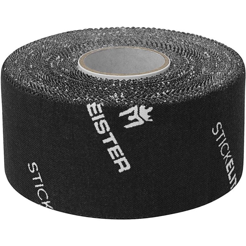 مايستر شريط رياضي مسامي احترافي من Meister StickElite - 15 ياردة × 1.5 بوصة - أسود - بكرتان - Image 2